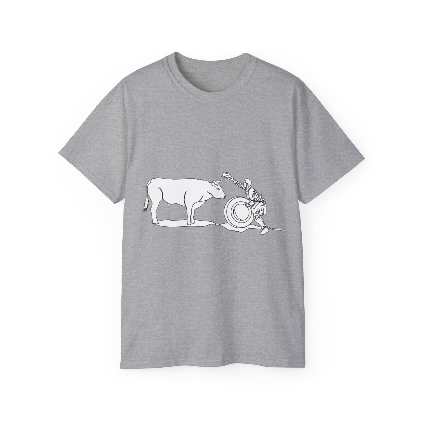 Unisex Ultra Cotton Tee - Clown and Bull - LA
