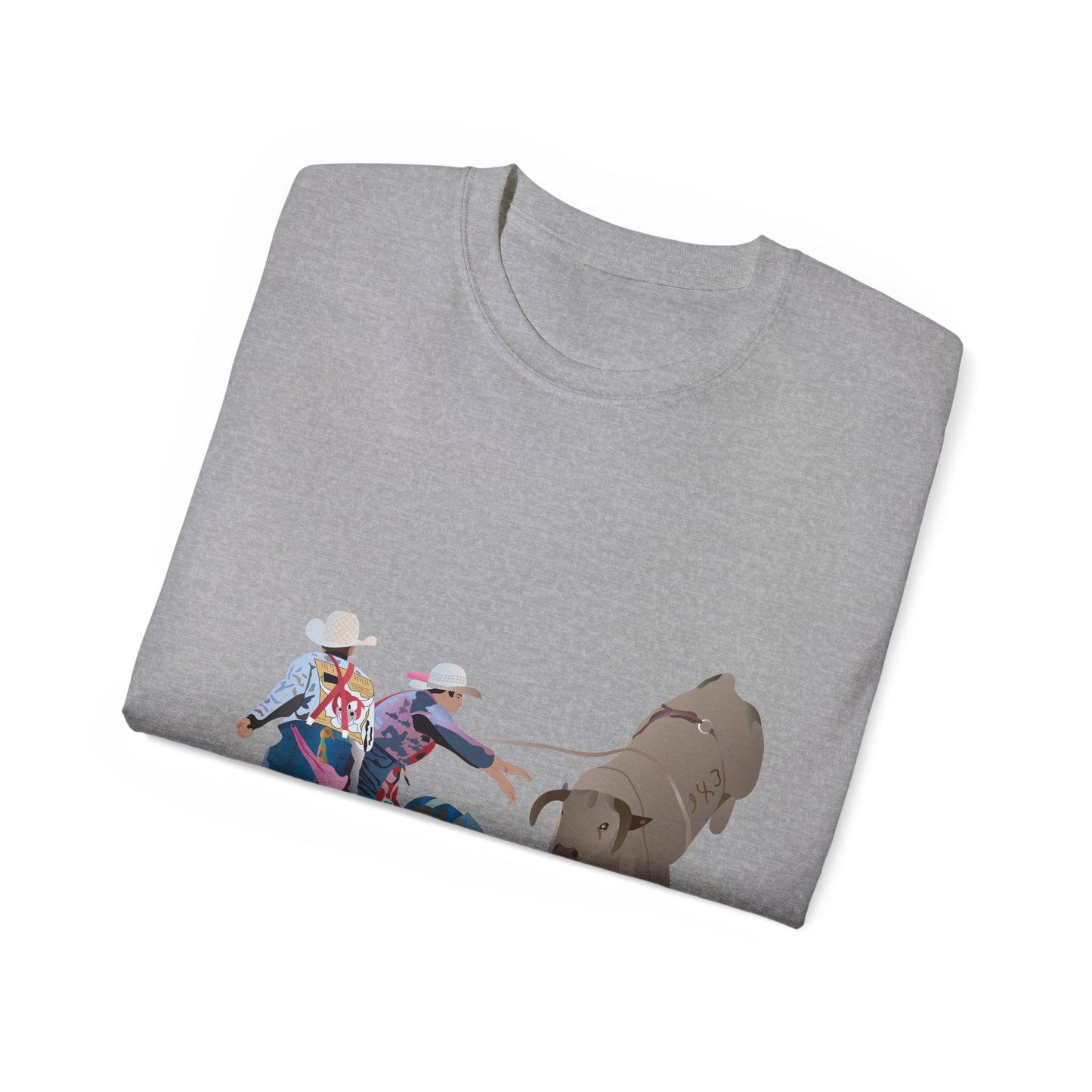 Unisex Ultra Cotton Tee - Clowns and Bull