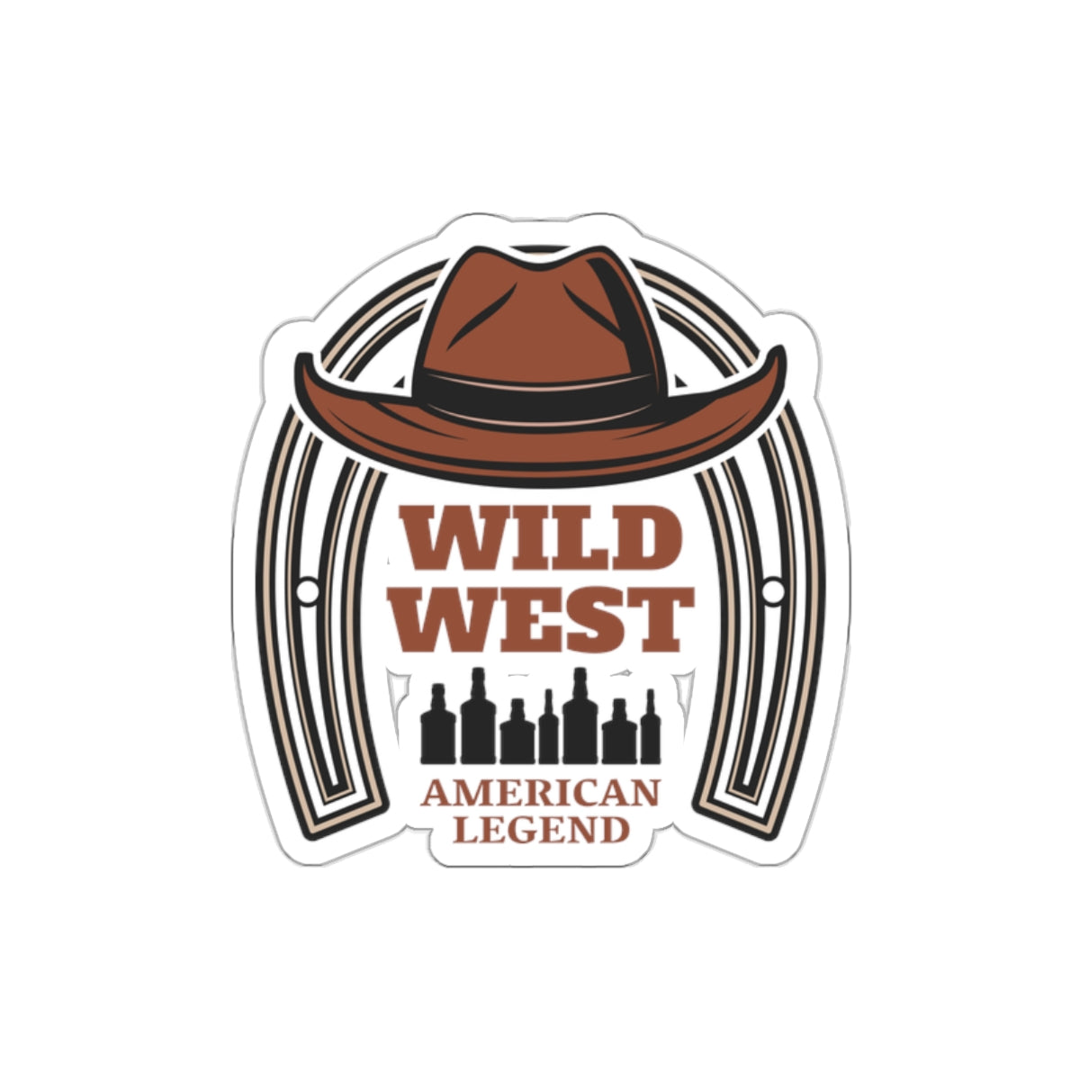 Die-cut stickers - Wild West - American Legend