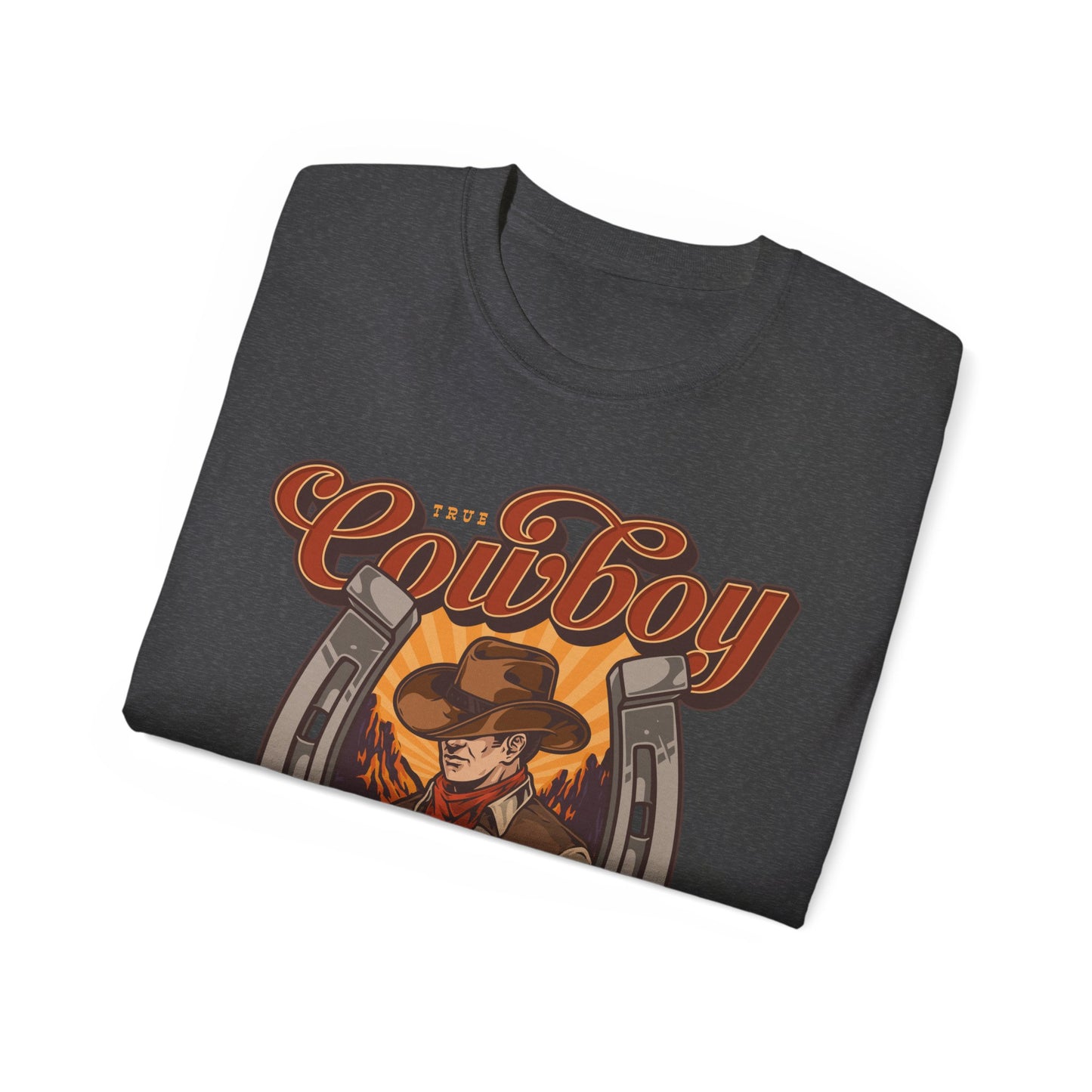 Unisex Ultra Cotton Tee - True Cowboy - Real Wild West