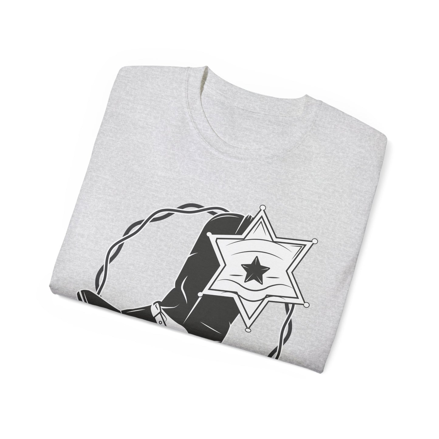 Unisex Ultra Cotton Tee - Boots w Star