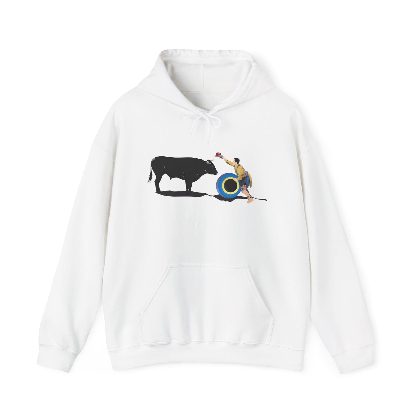 Unisex Hoodie - Clown and Bull