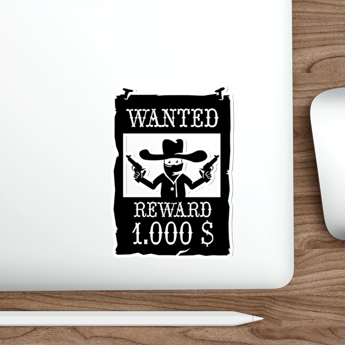 Die-cut stickers - Wanted Poster X 300
