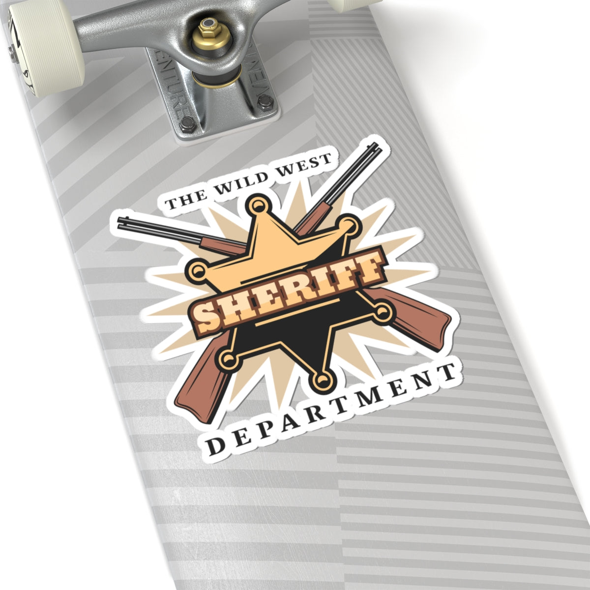 Kiss-Cut Stickers - Western Cowboy - The Wild West - Sheriff Department