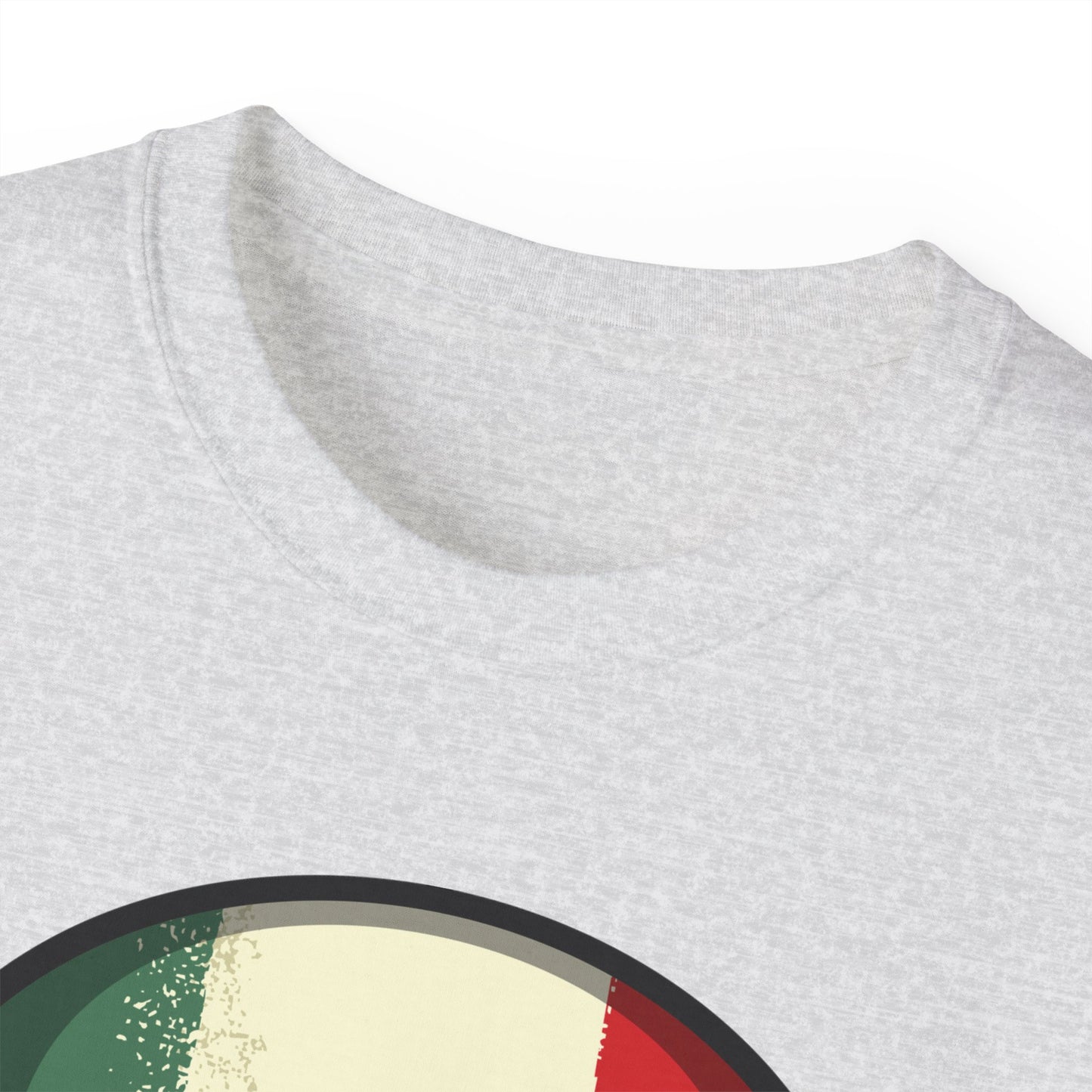 Unisex Ultra Cotton Tee - Red White Green Skull