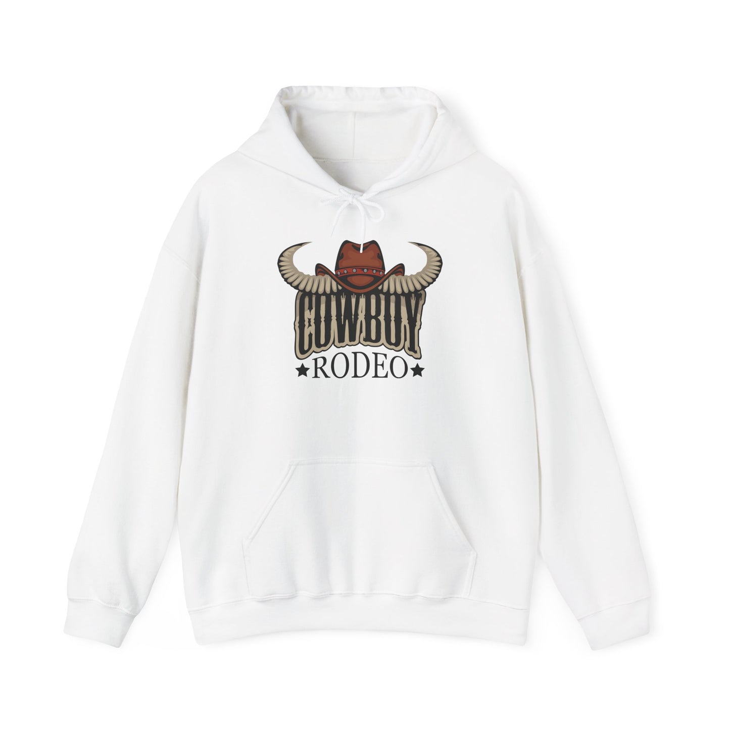 Unisex Hoodie - Cowboy Rodeo - Horn