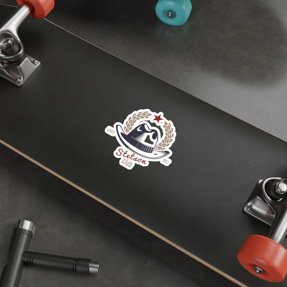 Die-cut stickers - Stetson Club