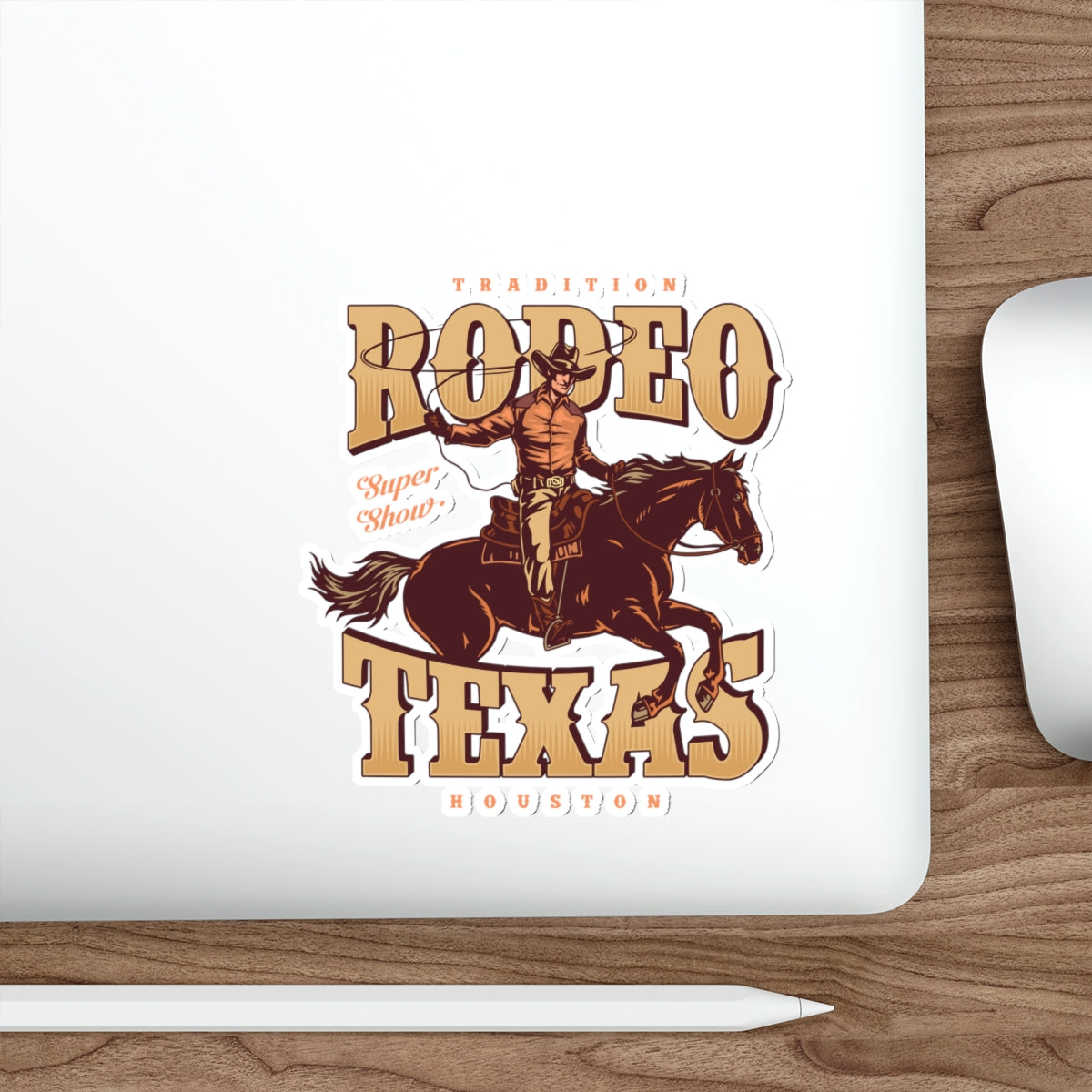 Die-cut stickers - Tradition Rodeo Super Show - Houston, Texas