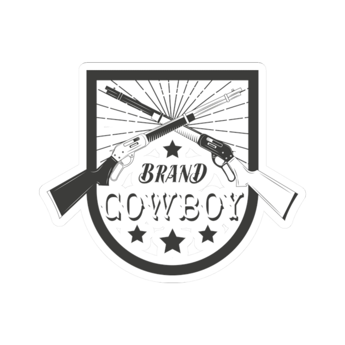 Kiss-Cut Stickers - Brand Cowboy