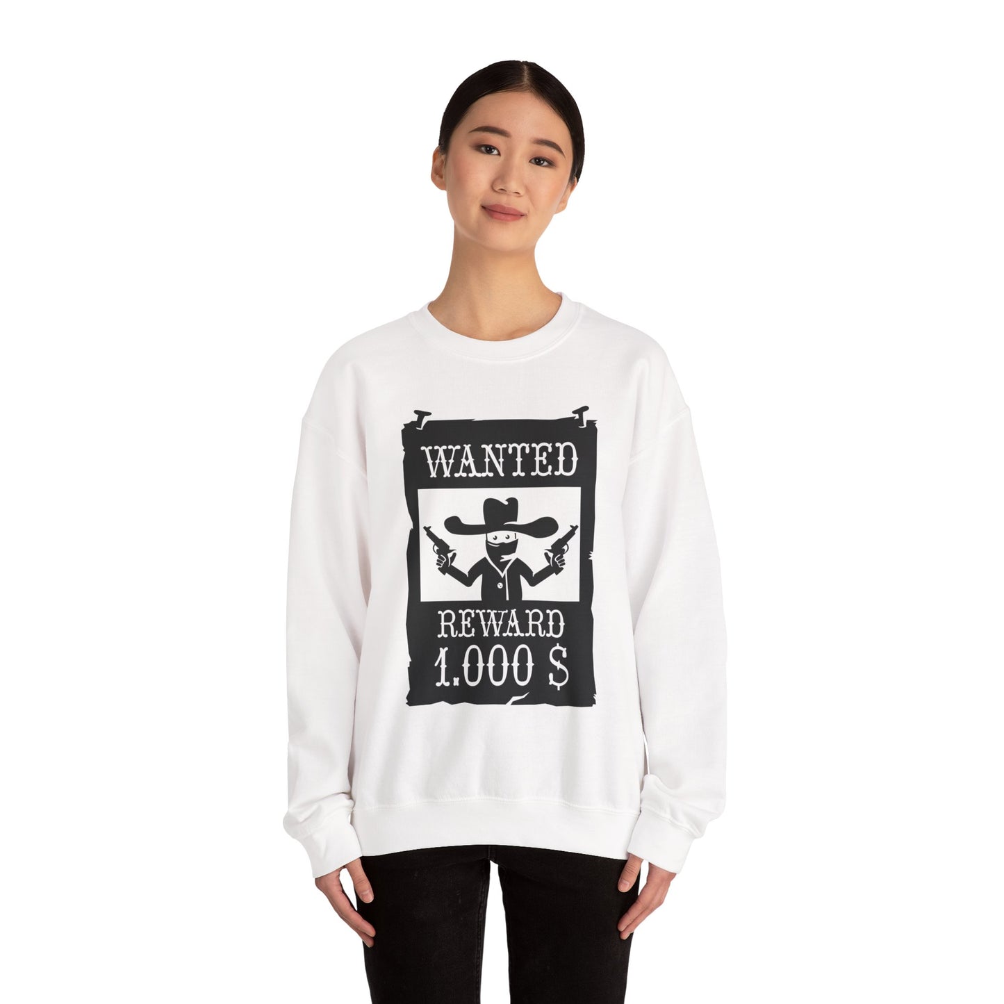 Crewneck Sweatshirt - Wanted Poster X 300