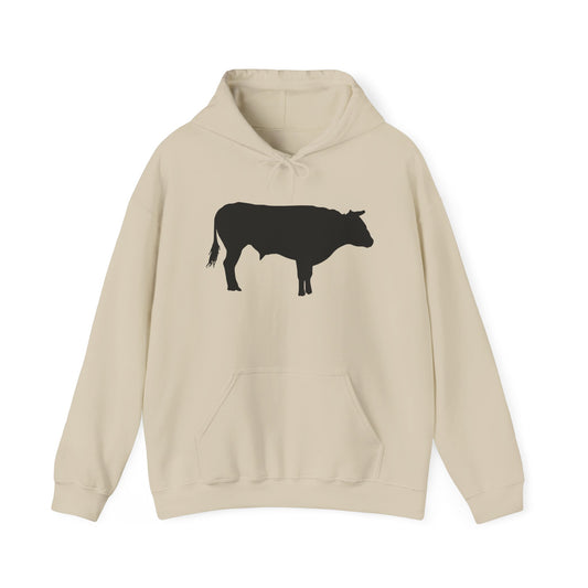 Unisex Hoodie - Bull - Silhouette