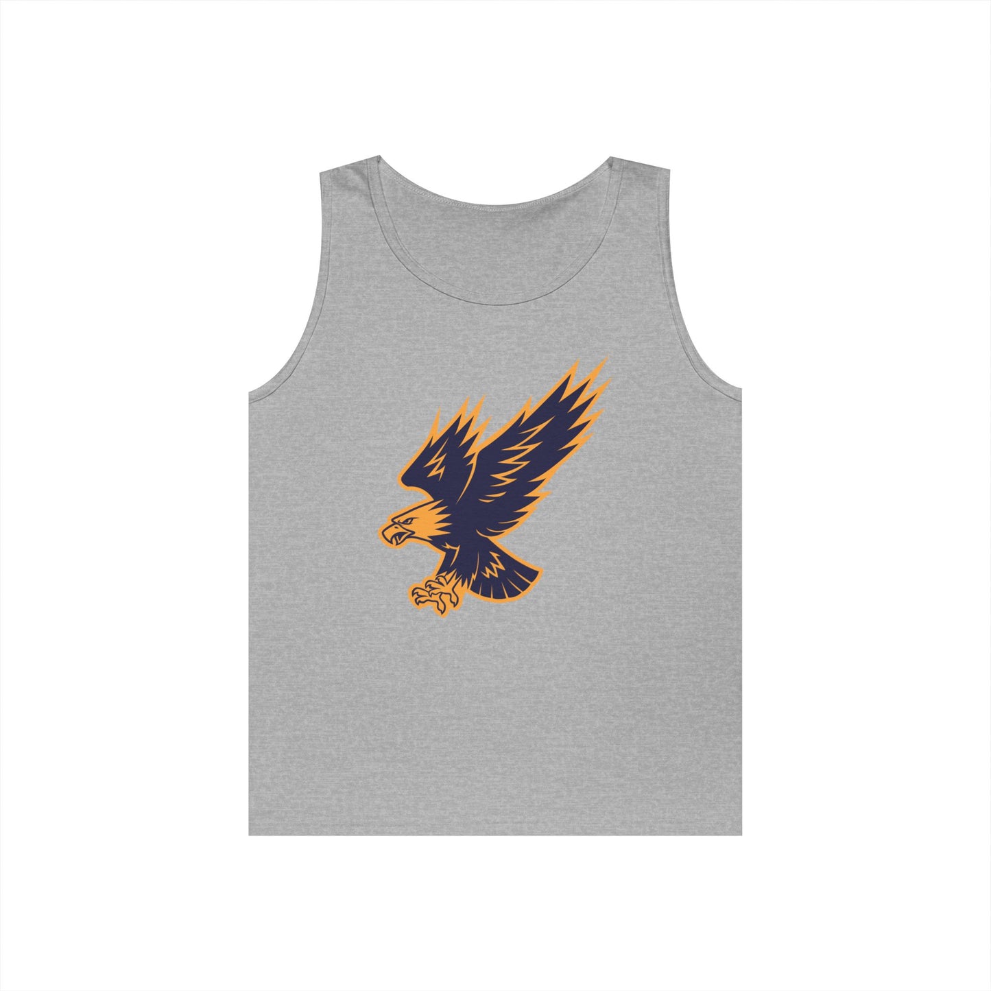Unisex Heavy Cotton Tank Top - Attacking Eagle