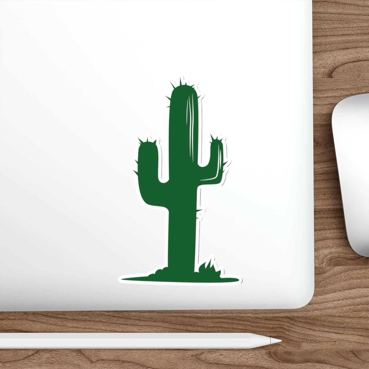 Die-cut stickers - Green Western Cactus X 300