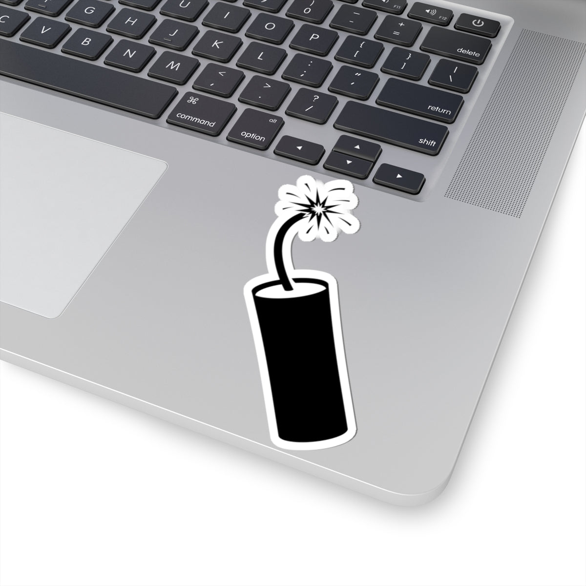 Kiss-Cut Stickers - Dynamite Stick w Burng Fuse X 300