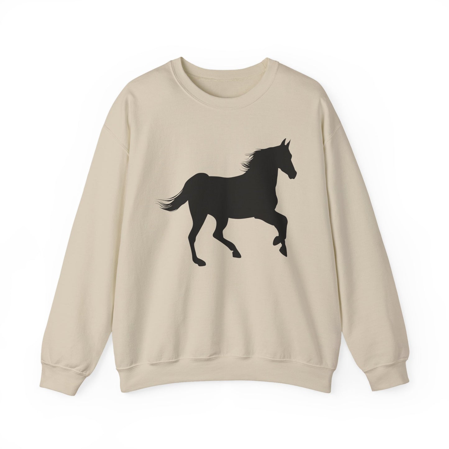 Crewneck Sweatshirt - Wild Horse - Prancing X 300