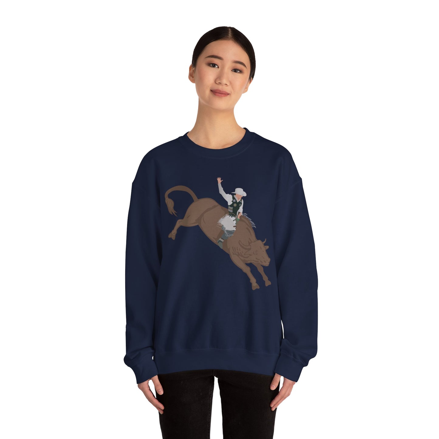 Crewneck Sweatshirt - Cowboy - V2