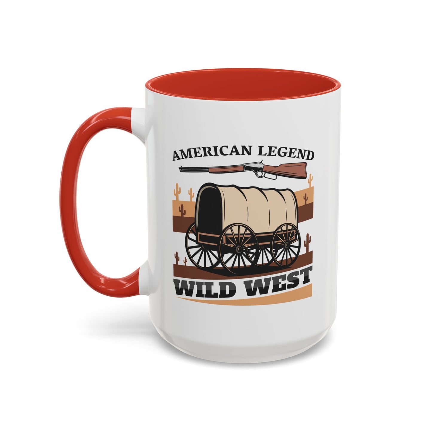 Accent Coffee Mug (11, 15oz) - American Legend - Wild West
