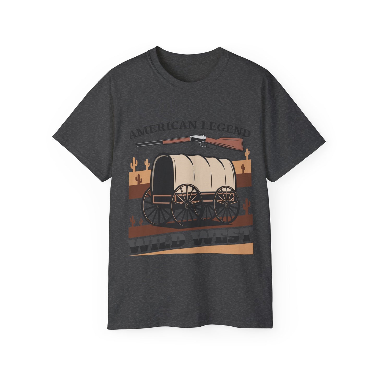 Unisex Ultra Cotton Tee - American Legend - Wild West