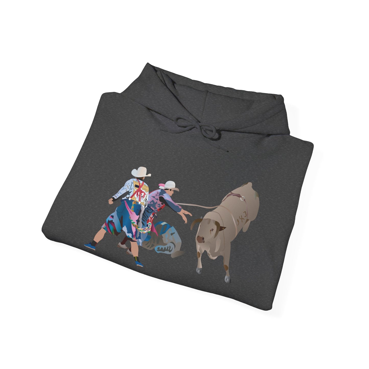 Unisex Hoodie - Clowns and Bull