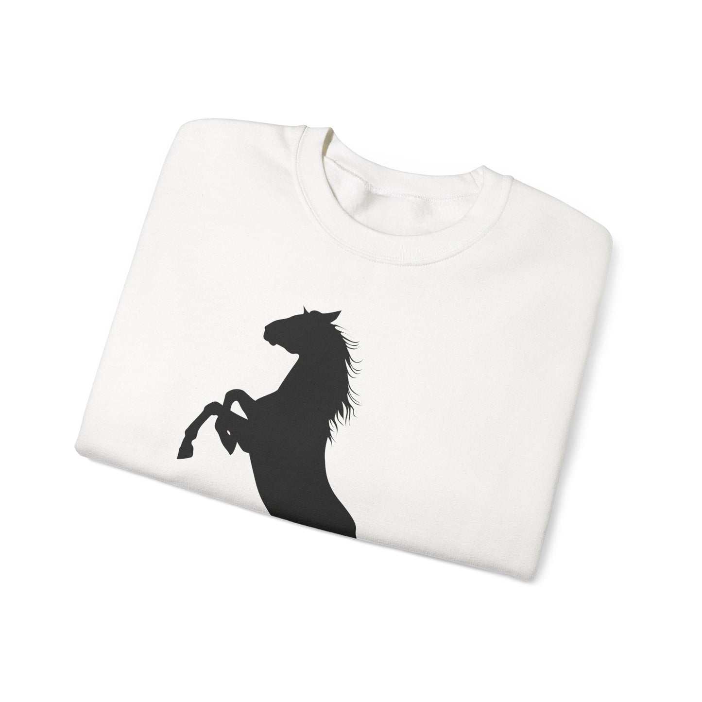 Crewneck Sweatshirt - Wild Horse - Standing 2 Feet X 300