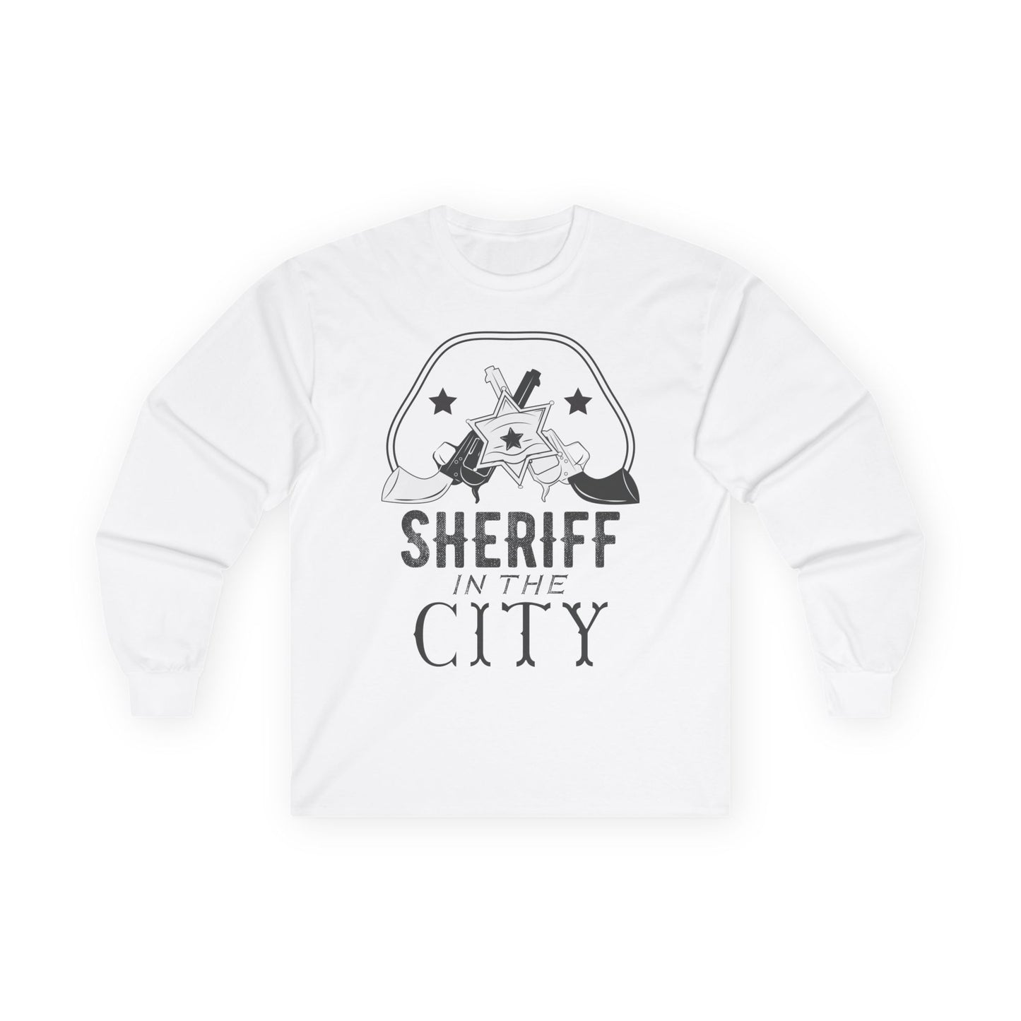 Unisex Ultra Cotton Long Sleeve Tee - Sheriff in the City