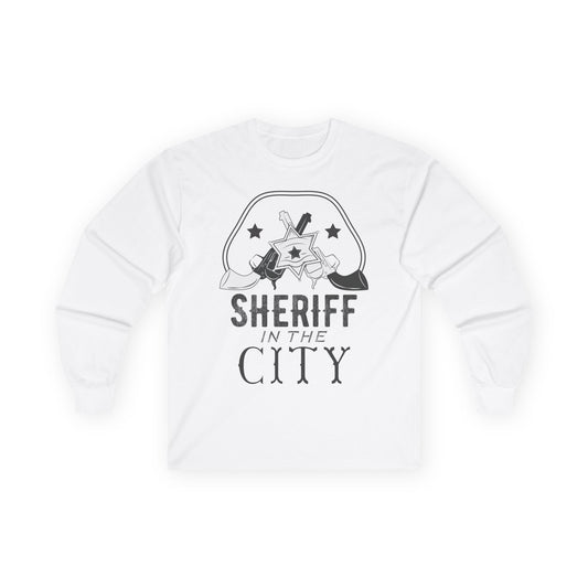 Unisex Ultra Cotton Long Sleeve Tee - Sheriff in the City