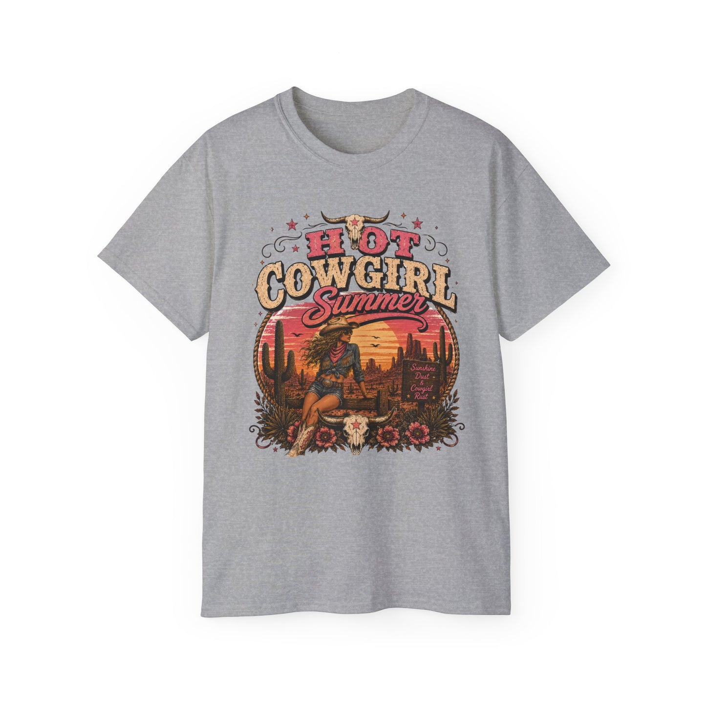 T-Shirt - Hot cowgirl summer vibes