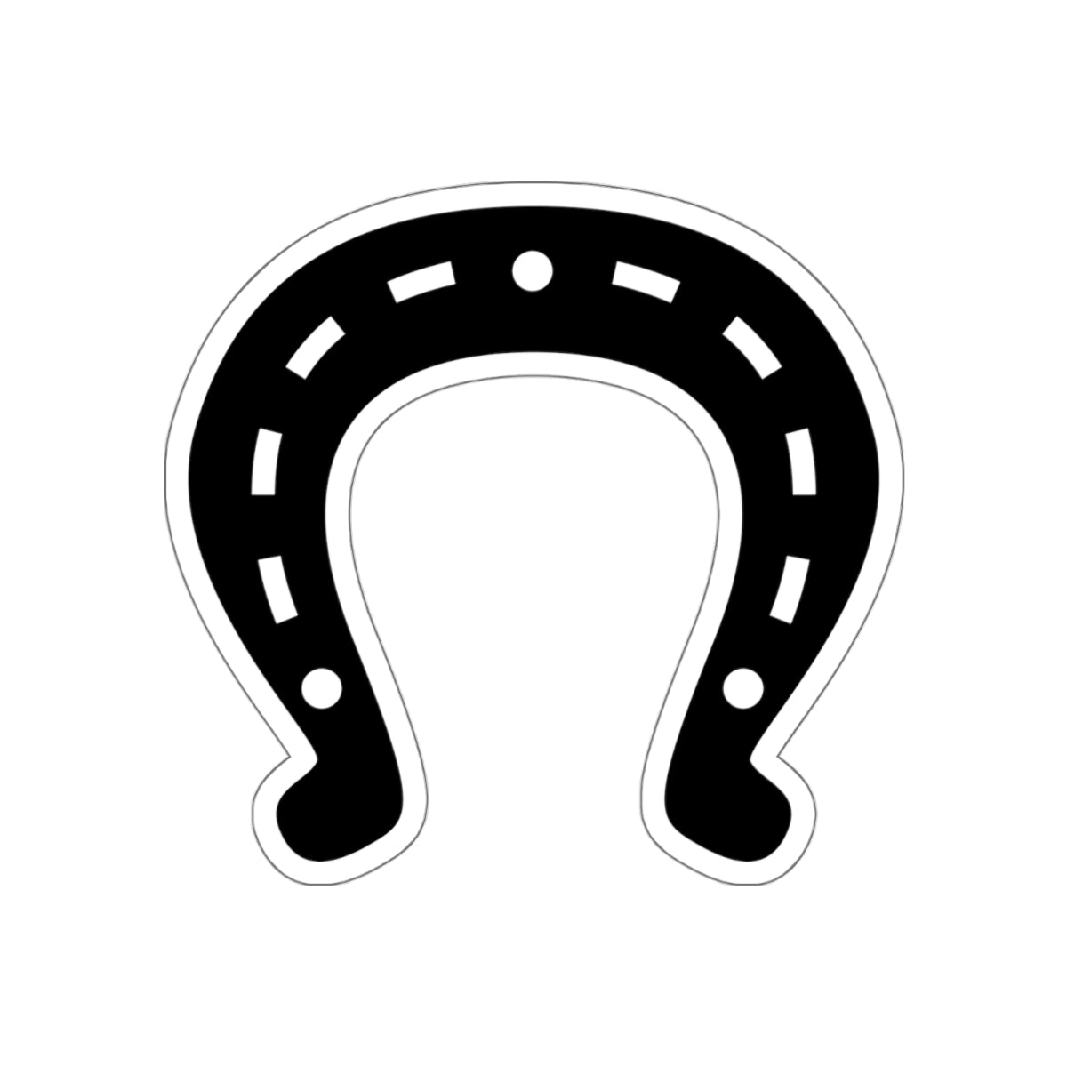 Die-cut stickers - Horseshoe X 300