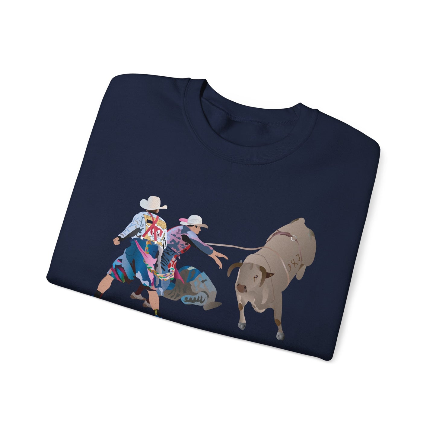 Crewneck Sweatshirt - Clowns and Bull