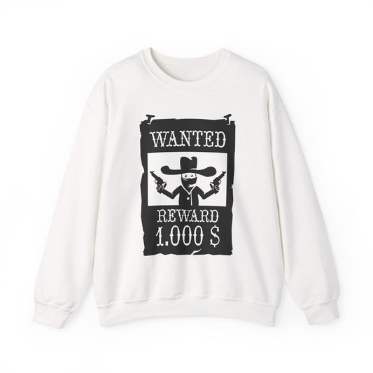 Crewneck Sweatshirt - Wanted Poster X 300