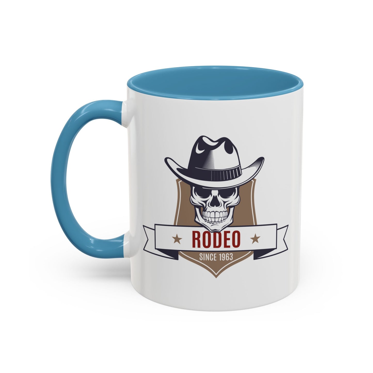 Accent Coffee Mug (11, 15oz) - Rodeo - Western Cowboy