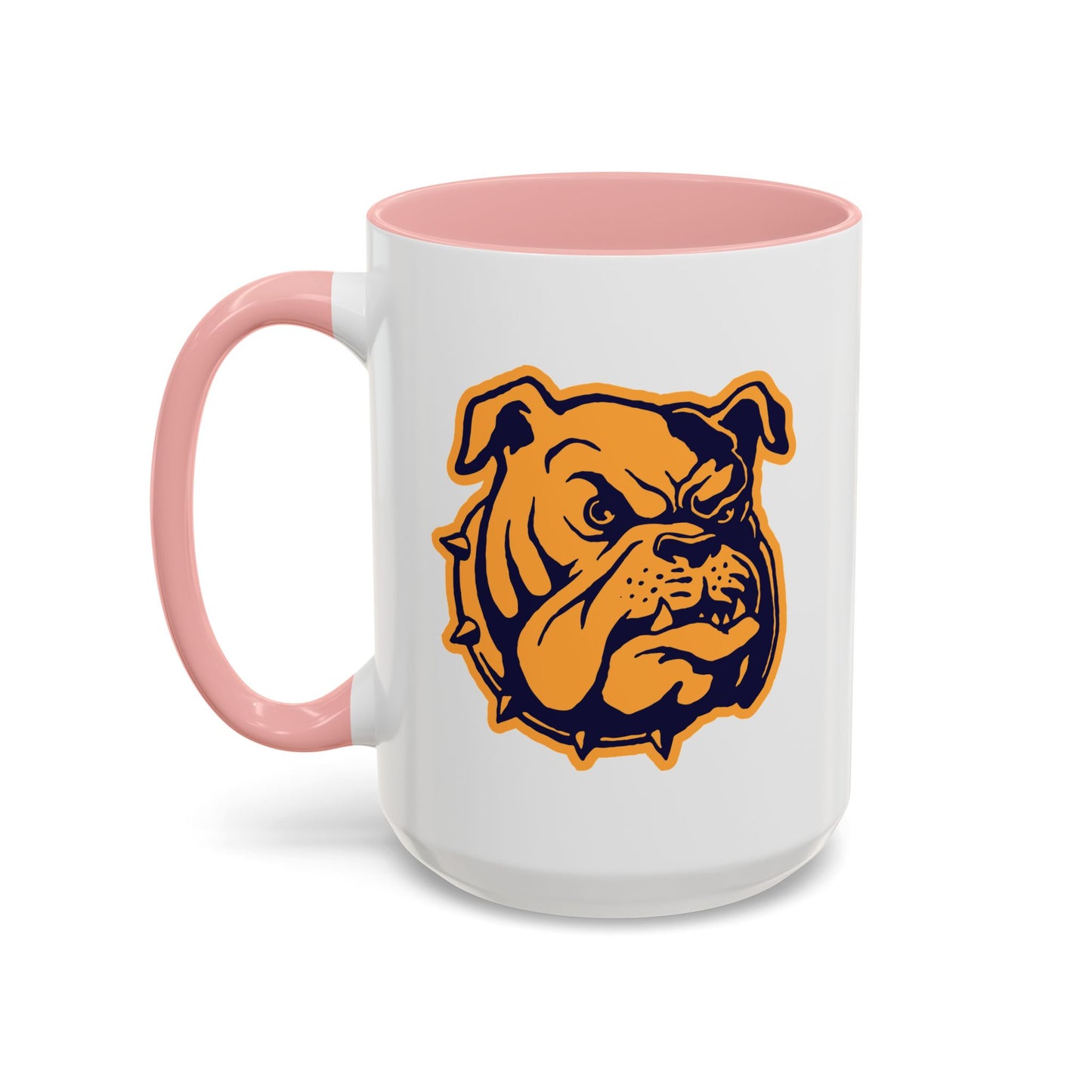 Accent Coffee Mug (11, 15oz) - Bulldog Head