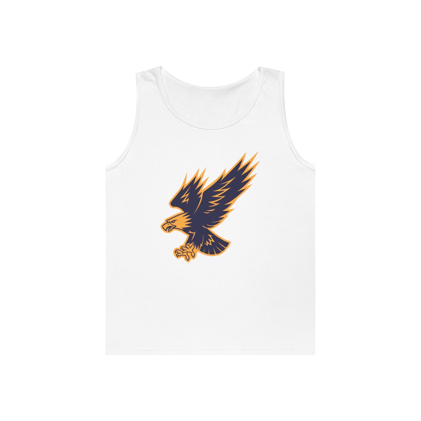 Unisex Heavy Cotton Tank Top - Attacking Eagle
