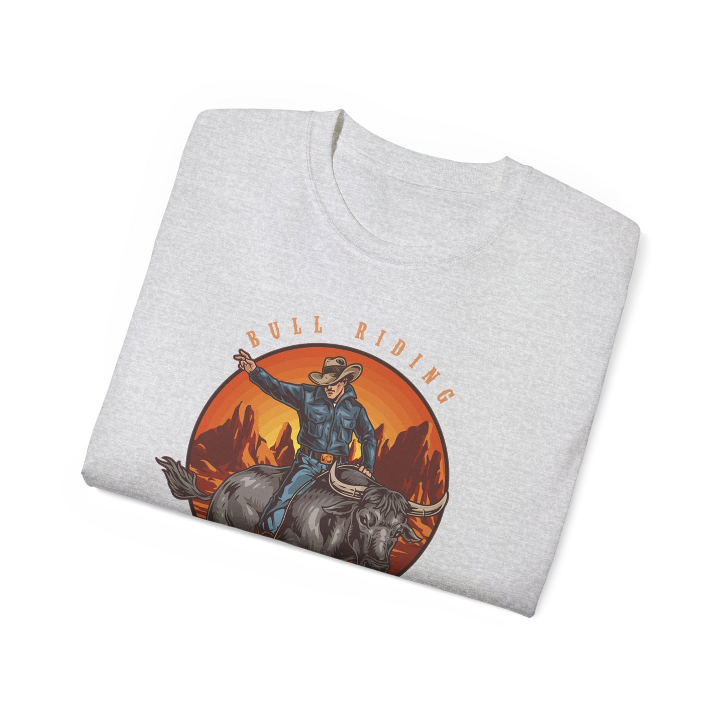 Unisex Ultra Cotton Tee - Bull Riding - Rodeo Super Show