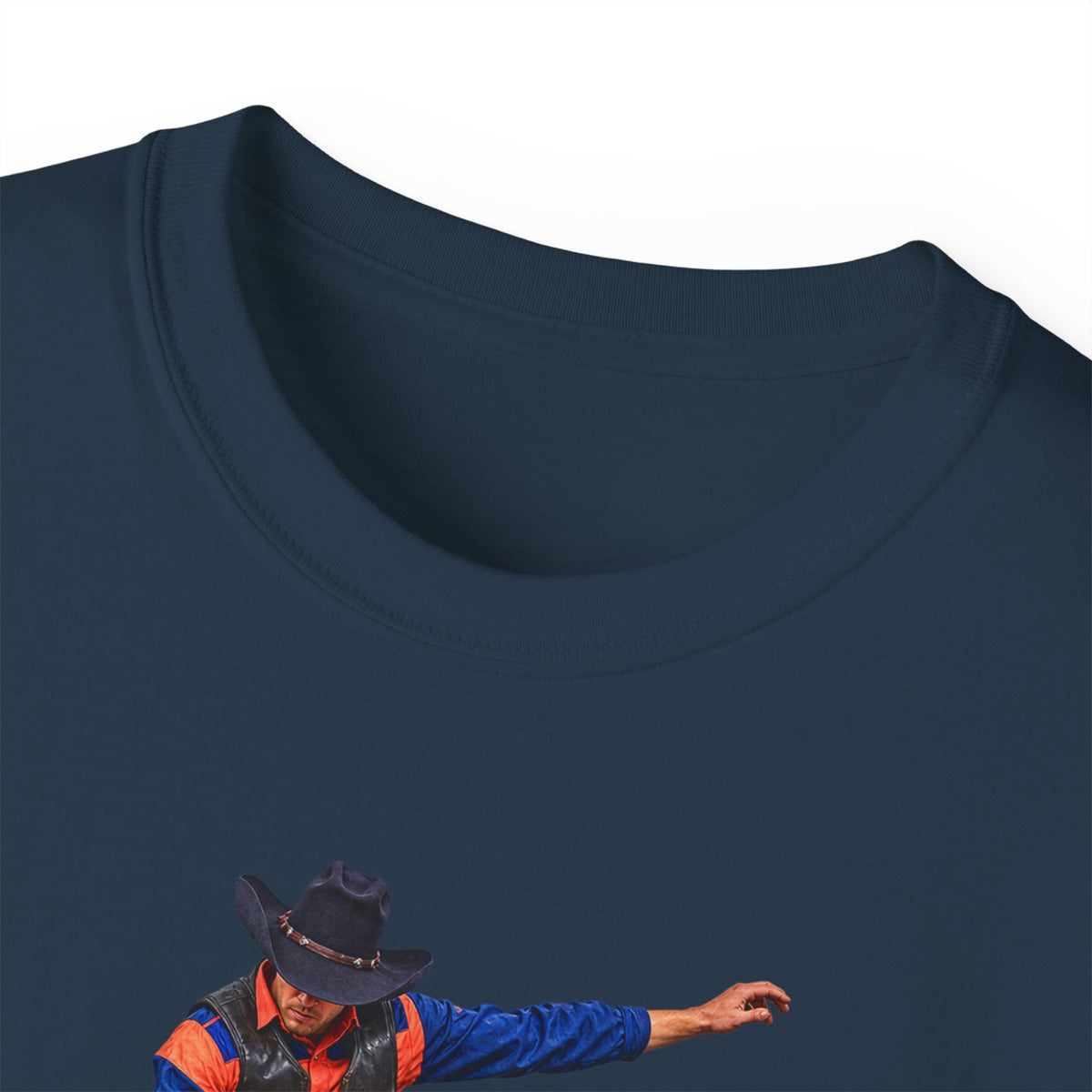 Unisex Ultra Cotton Tee - Cowboy - Rodeo - 3D
