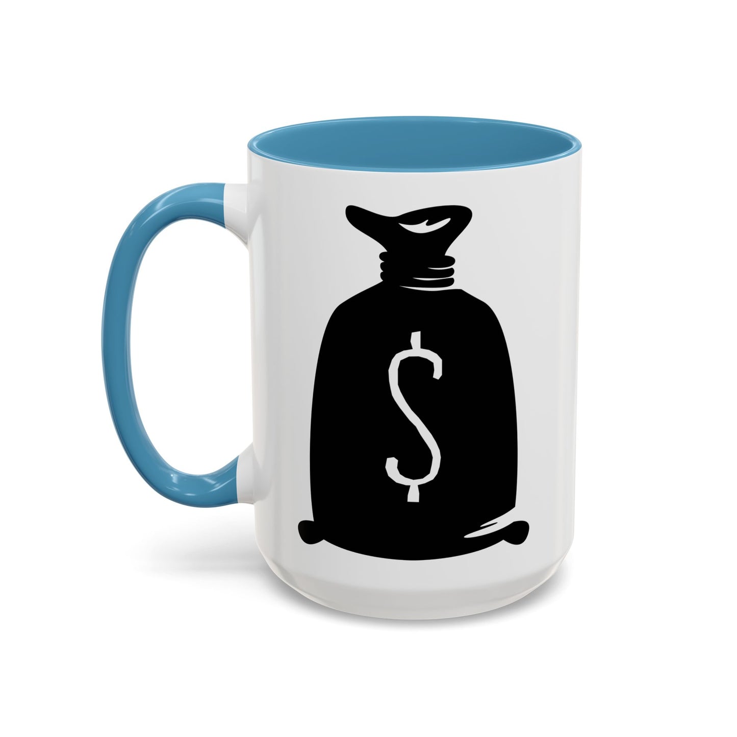 Accent Coffee Mug (11, 15oz) - Bank Money Bag X 300