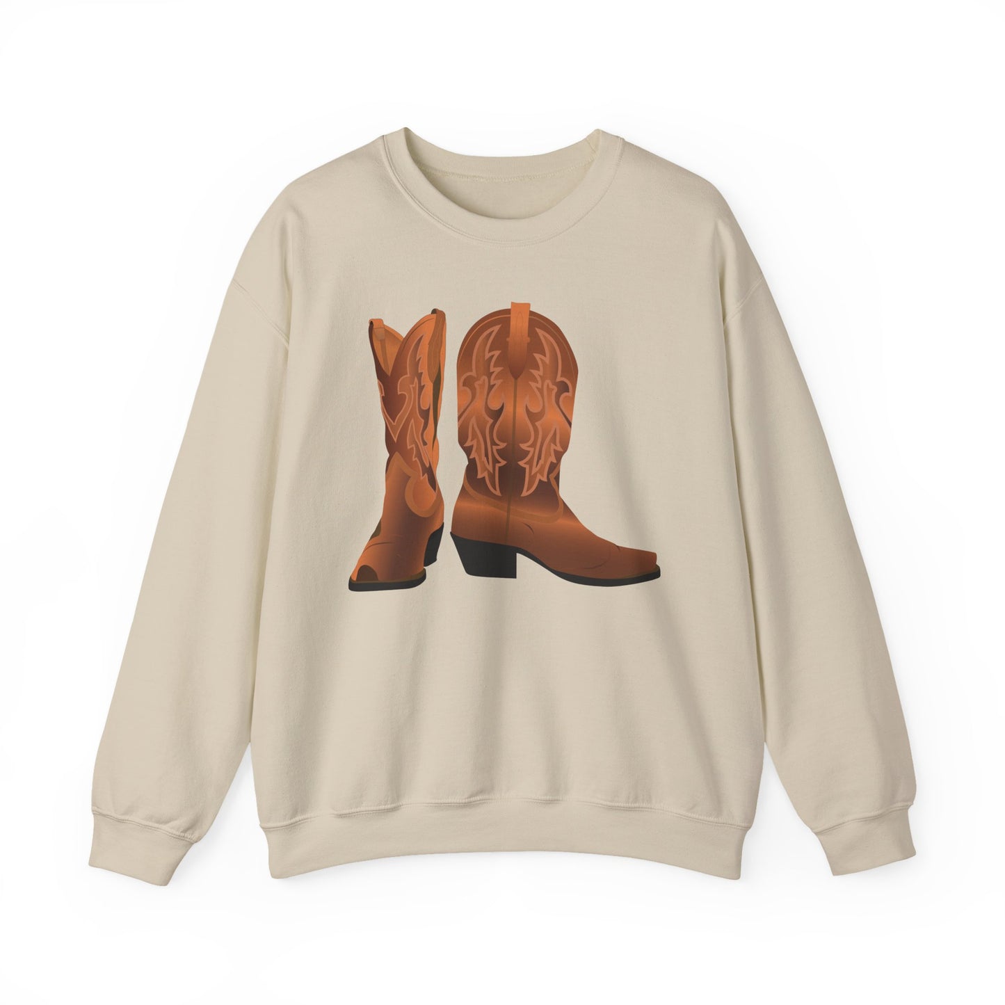 Crewneck Sweatshirt - Rodeo - Cowboy Boots