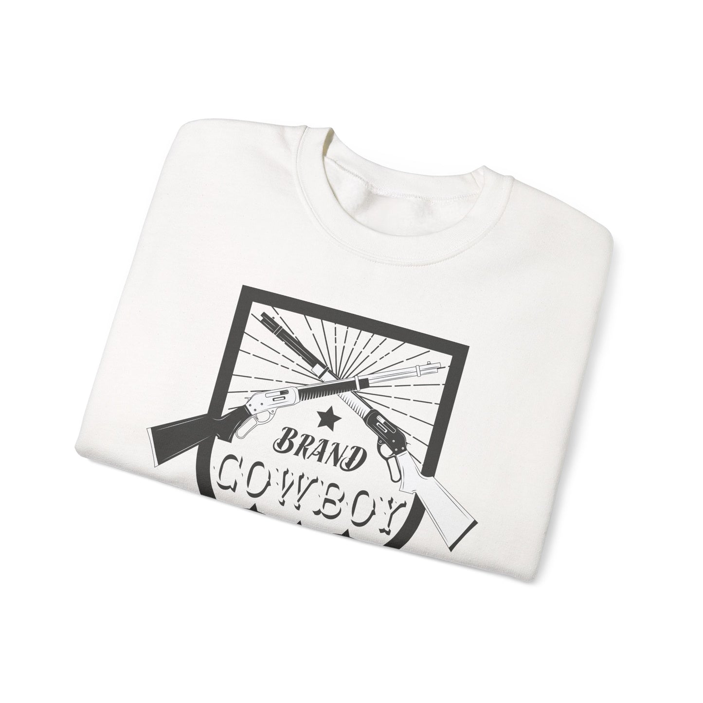 Crewneck Sweatshirt - Brand Cowboy