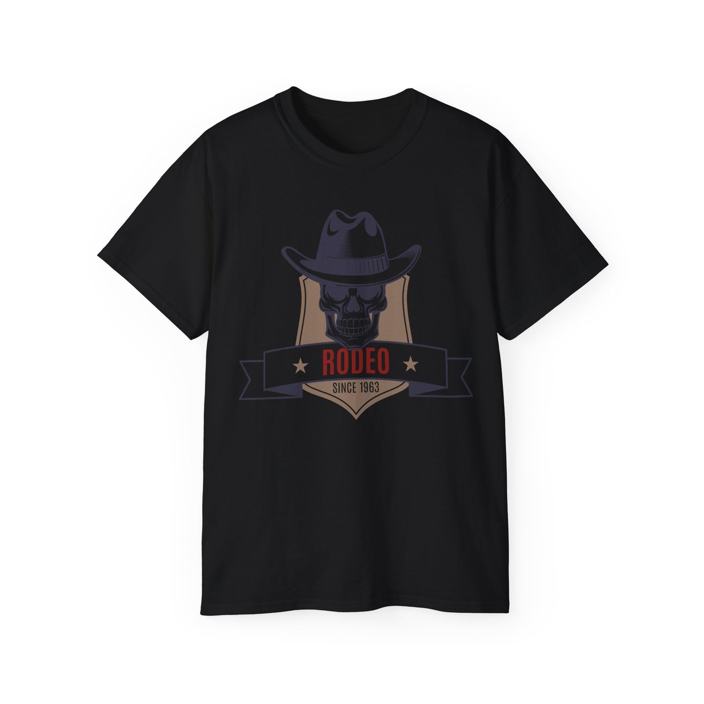 Unisex Ultra Cotton Tee - Rodeo - Western Cowboy