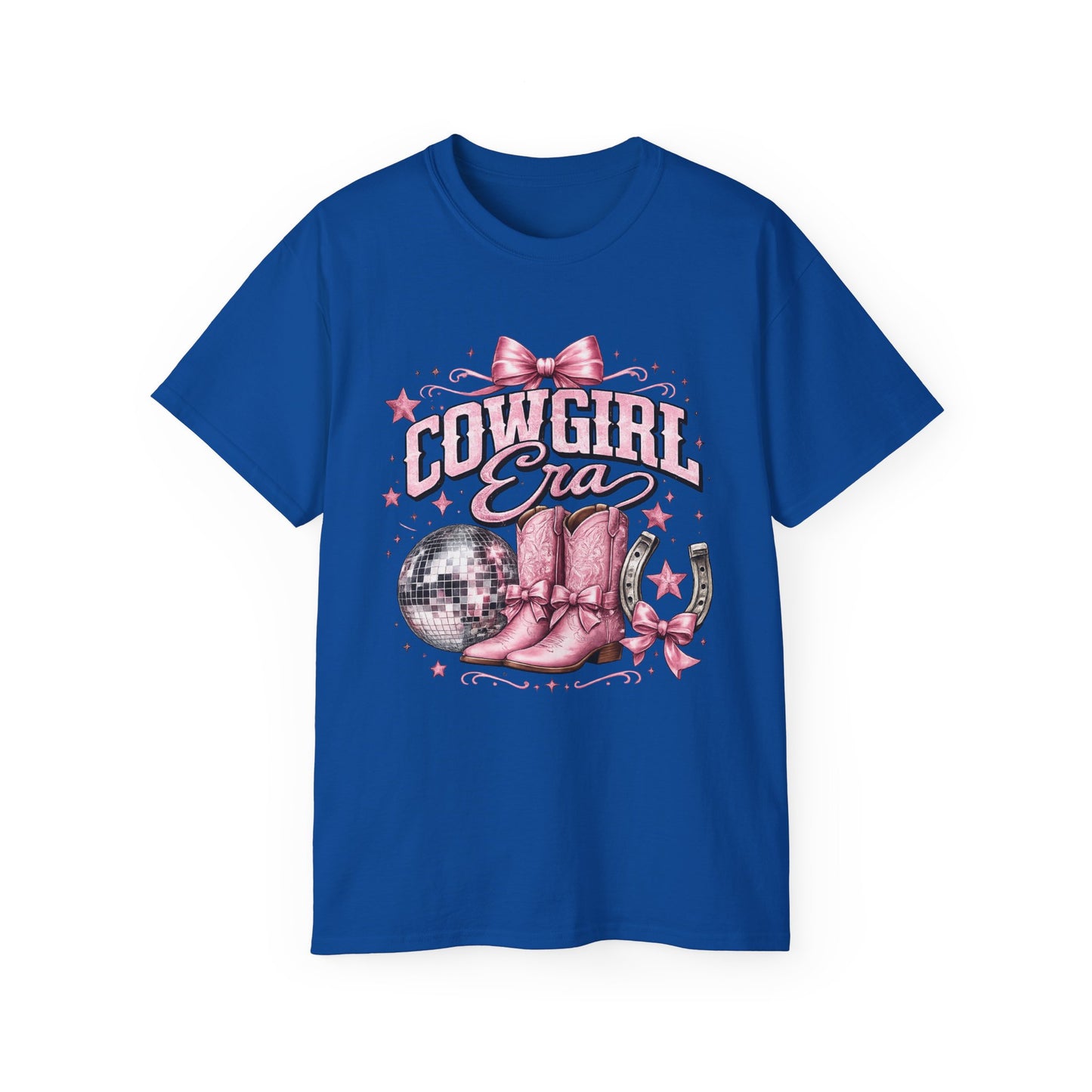 T-Shirt - Cowgirl glam with pink sparkle