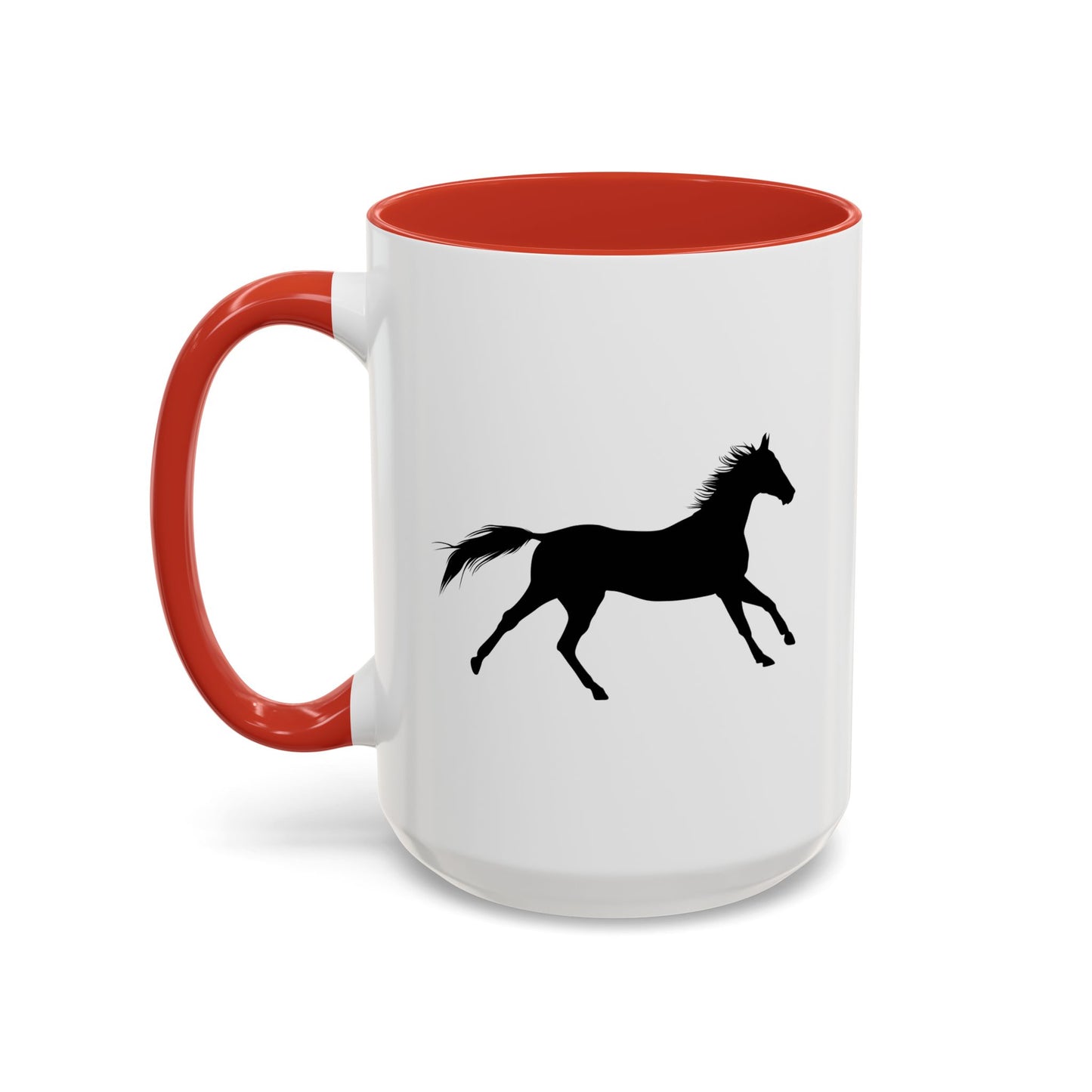 Accent Coffee Mug (11, 15oz) - Wild Horse - Running X 300