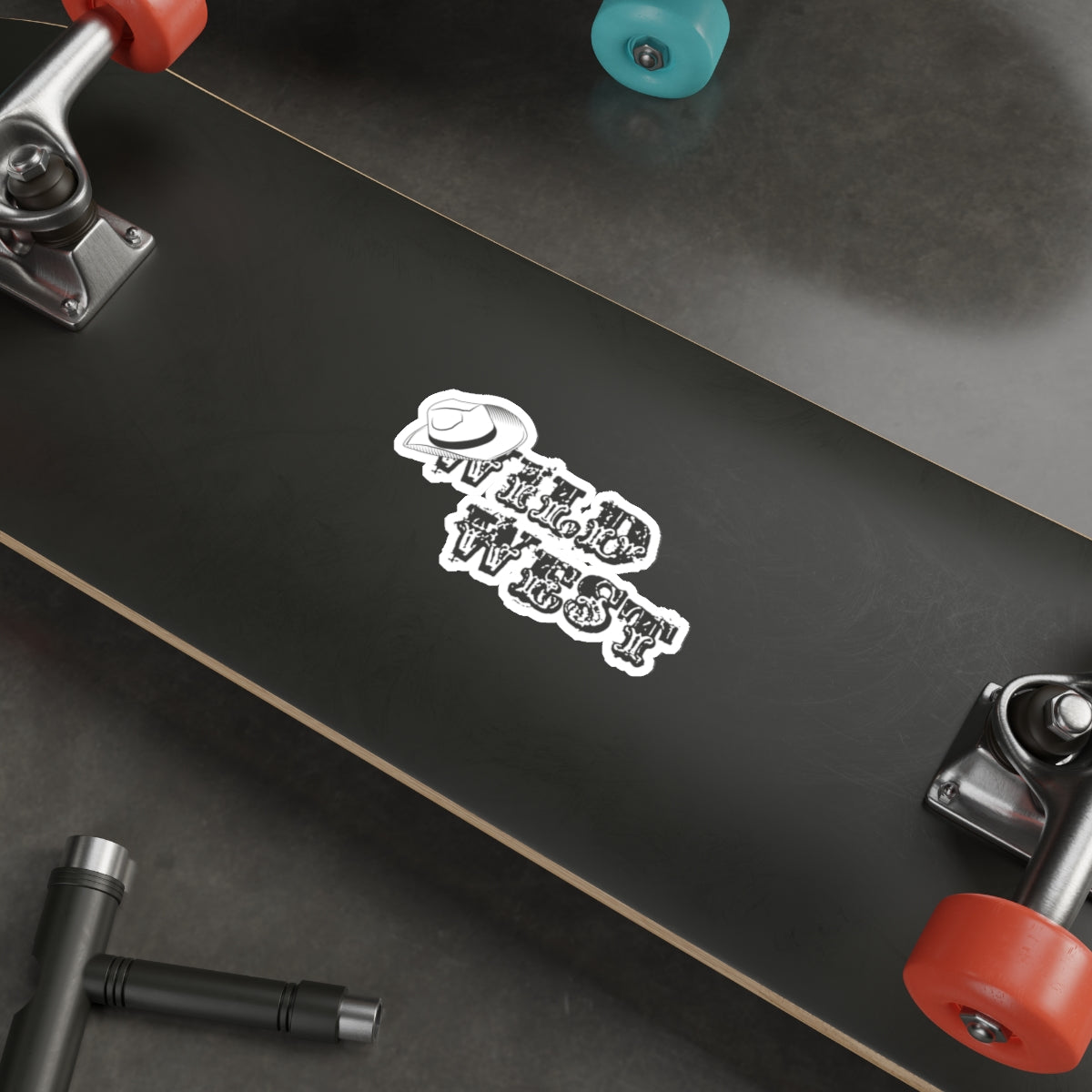 Die-cut stickers - Wild West Hat