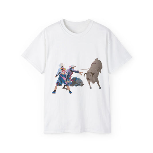 Unisex Ultra Cotton Tee - Clowns and Bull