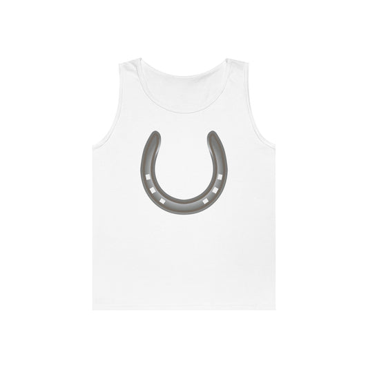 Unisex Heavy Cotton Tank Top - Rodeo - Horseshoe