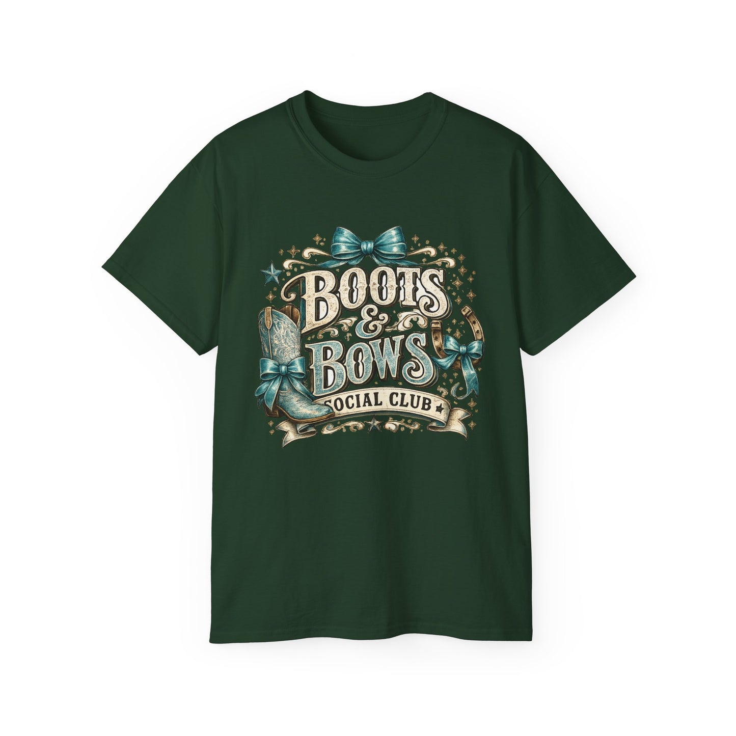 T-Shirt - Boots and bows