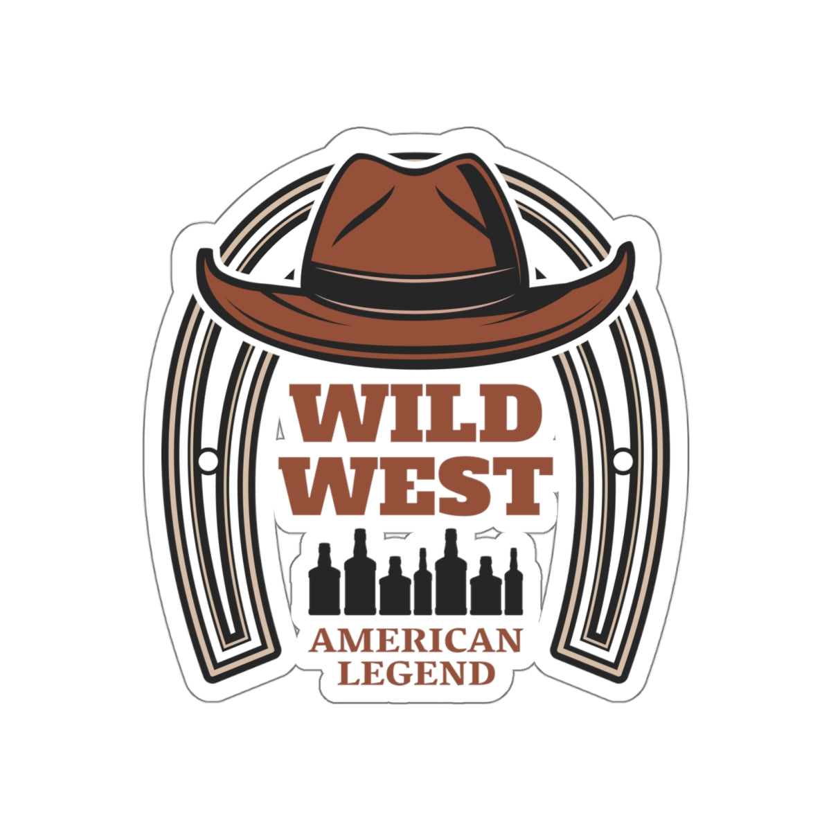 Die-cut stickers - Wild West - American Legend