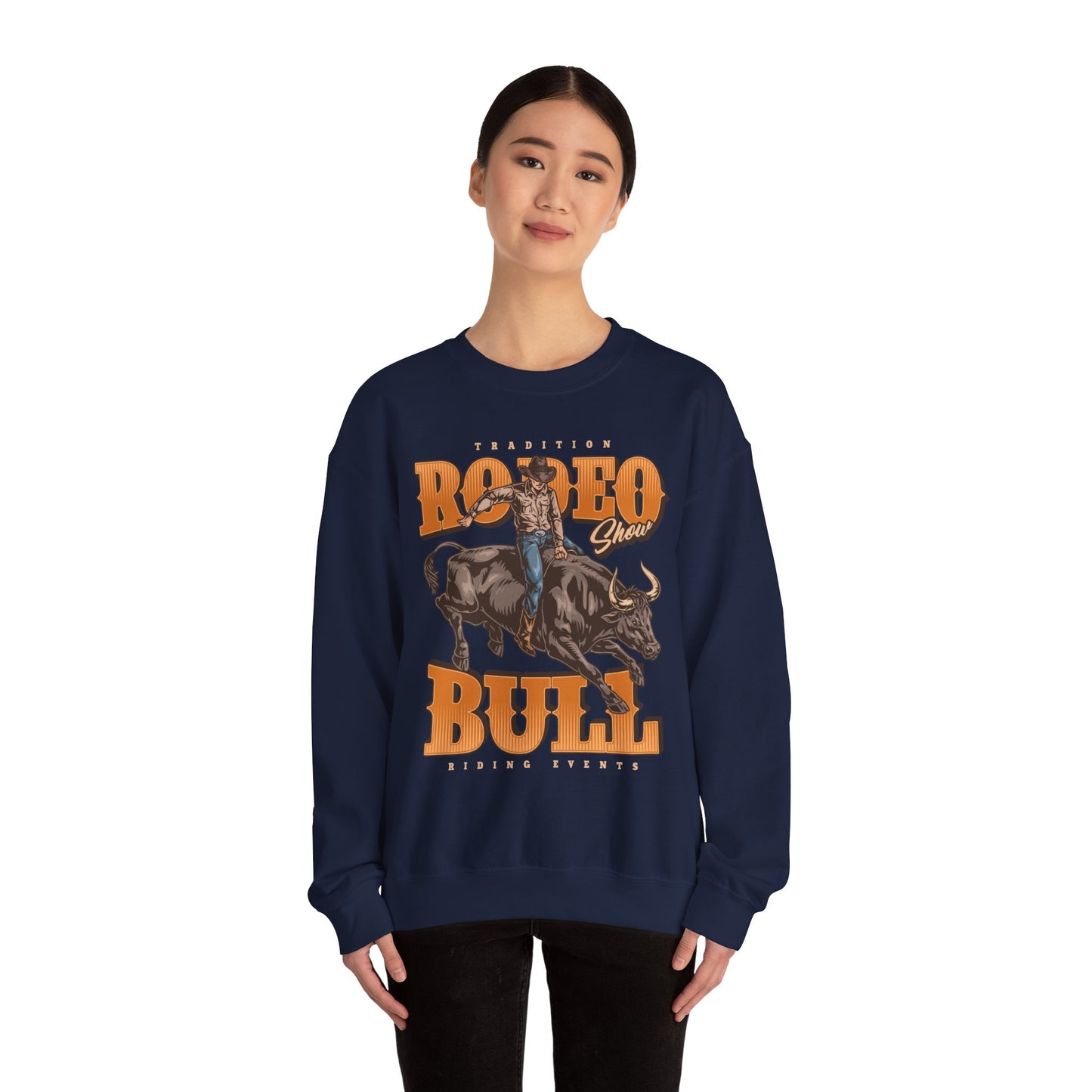 Crewneck Sweatshirt - Tradition Rodeo Show - Bull Riding Events