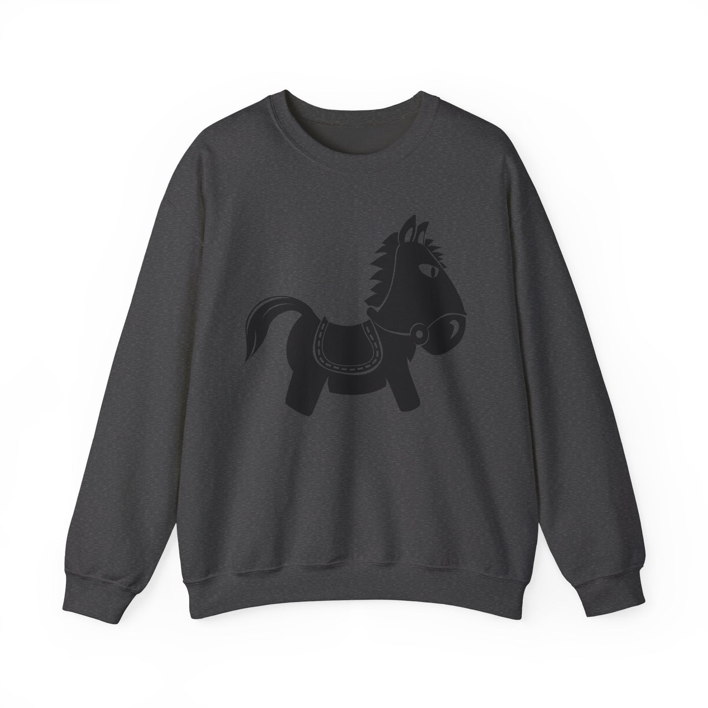 Crewneck Sweatshirt - Kids Rocking Horse X 300