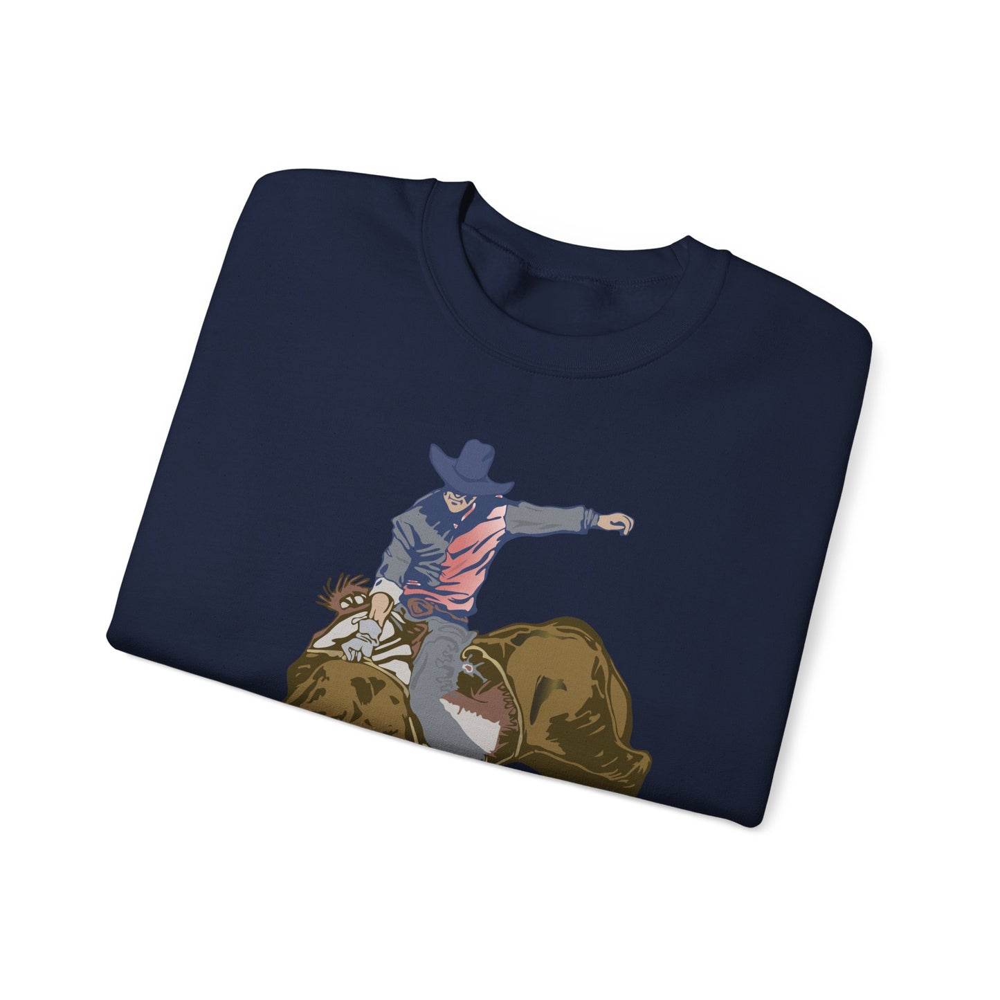 Crewneck Sweatshirt - Cowboy - Rodeo