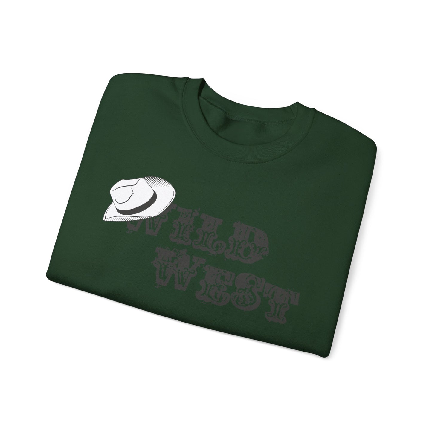 Crewneck Sweatshirt - Wild West Hat